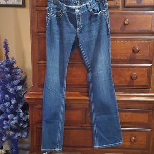 Cache bootcut jeans